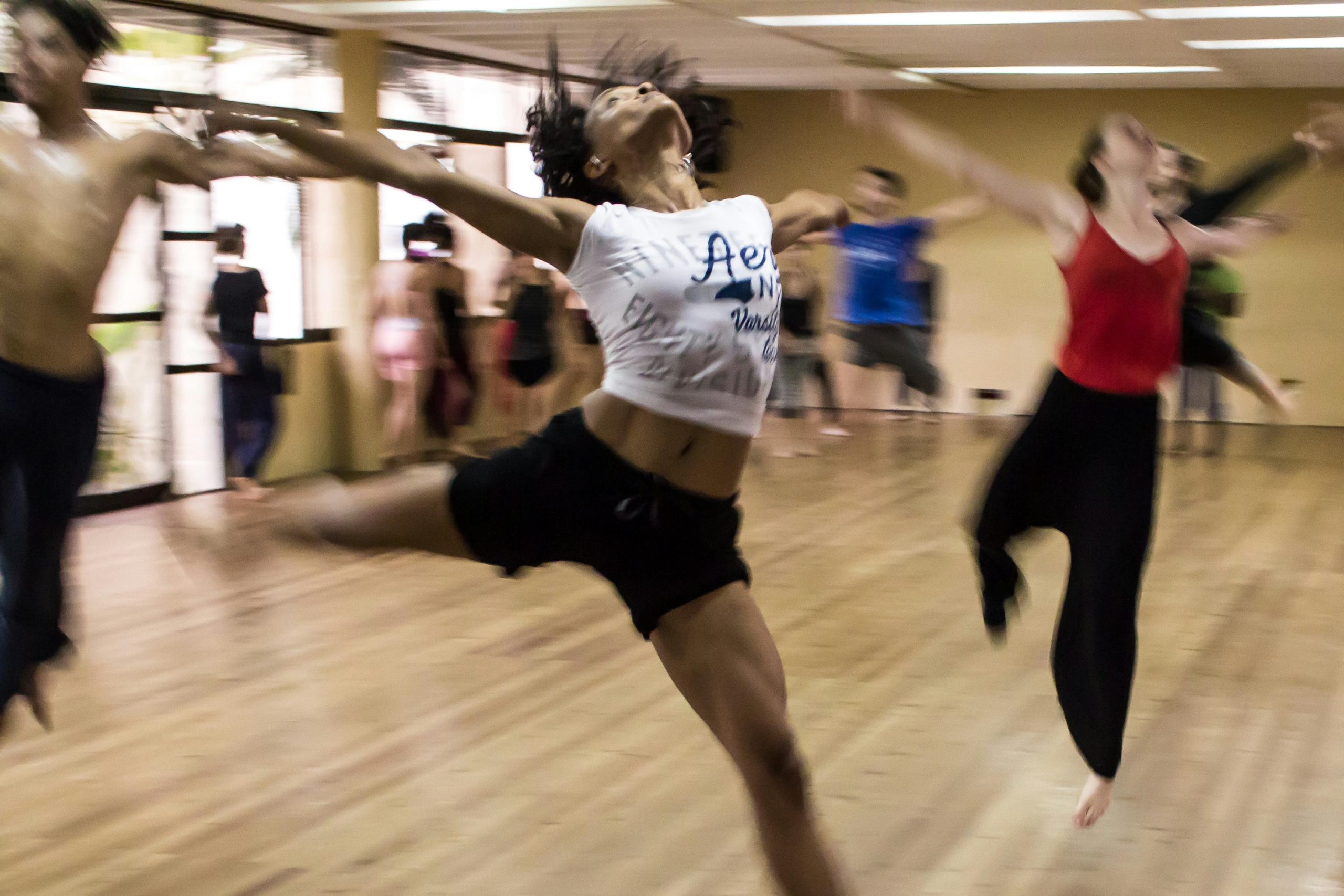 dancers, leap, jump, woman, dance troupe, dance competition